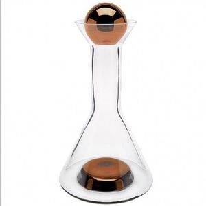 Tom Dixon copper gold brass tank wine decanter